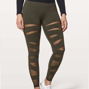 Lululemon Wunder Under Pant (Hi-Rise) *Tech Mesh 28"